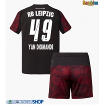 Maglie da calcio RB Leipzig Yan Diomande #49 Terza Maglia Bambino 2025-26 Manica Corta + Pantaloni corti)